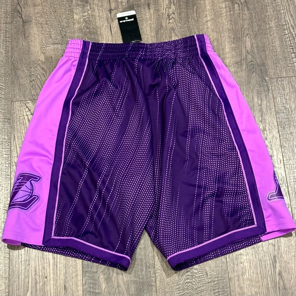 Mitchell & Ness Monochrome Swingman‎ Los Angeles Lakers 2009-10 Purple Shorts M